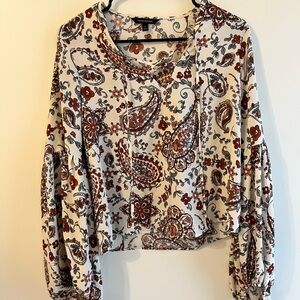 Banana Republic Paisley Blouse